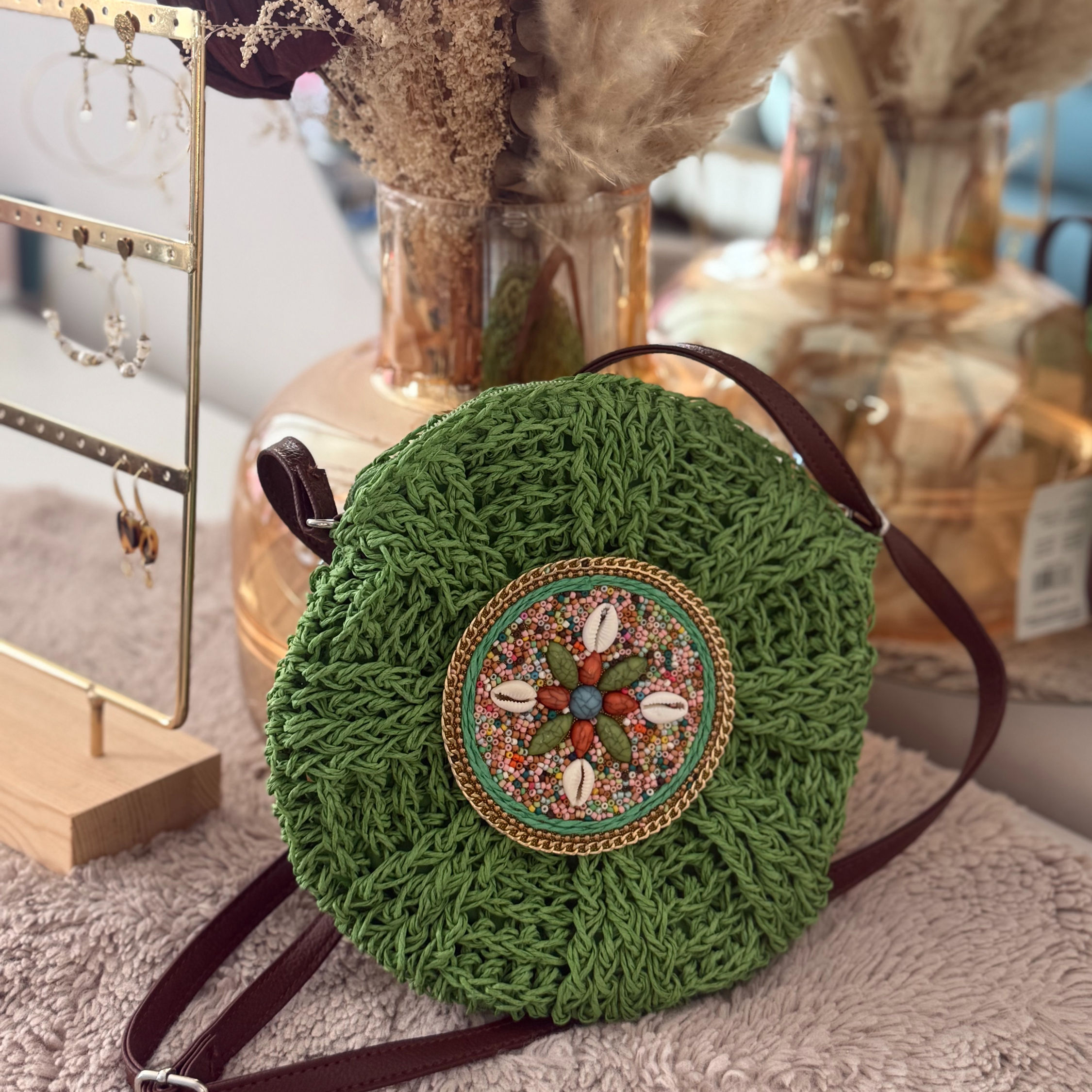 Sac à main Milia vert