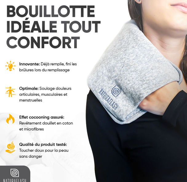 Bouillotte électrique douce tout confort