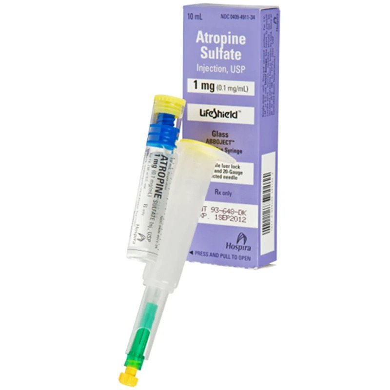 A dose of preload atropine