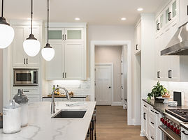 Residential kitchen Pendants by Coastline Electrics in merimbula
