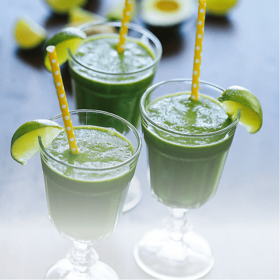 Moringa Basil Smash Cocktail