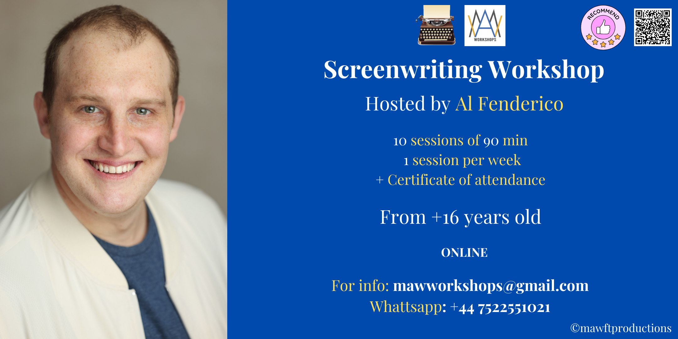 Screenwriting workshop