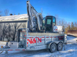 Remorque dompeur 7X14