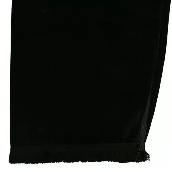 Black Bag Cover with Black Fringe