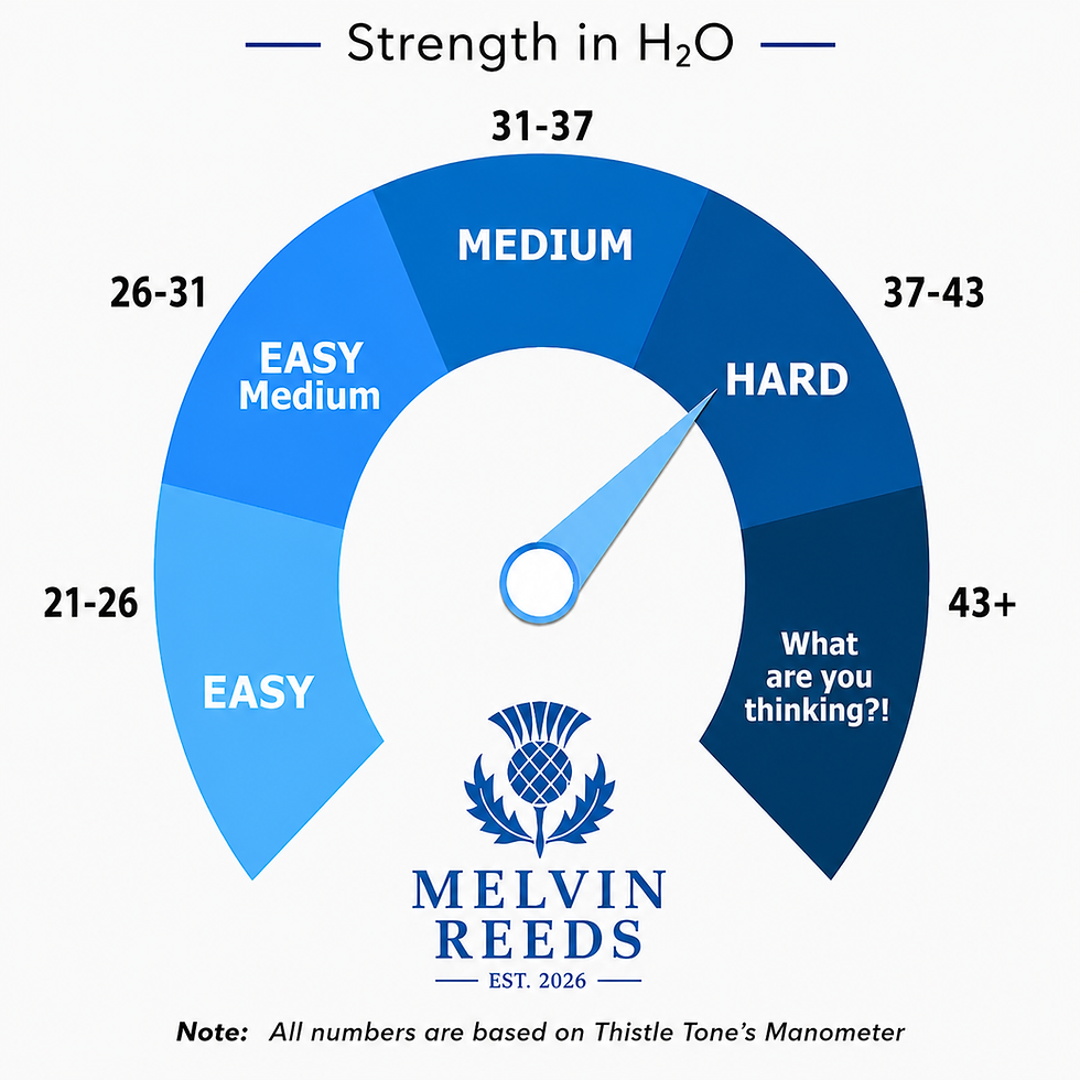 Thumbnail: Melvin Elite Brass Chanter Reed