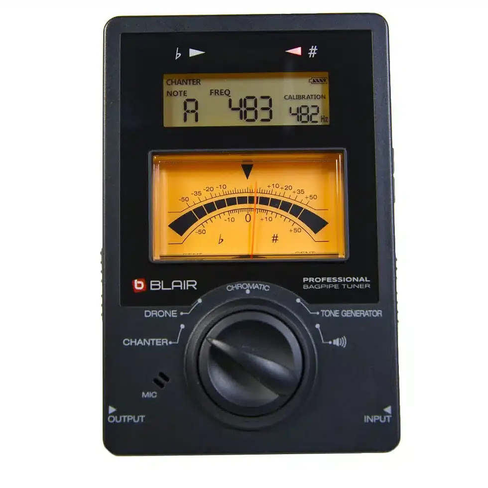 Thumbnail: HBT-C1 Blair Professional Bagpipe Tuner