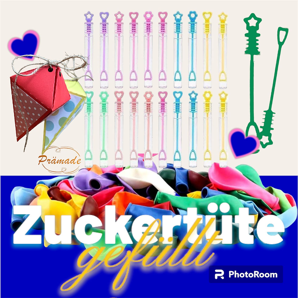 Miniaturbild: Gefüllte Zuckertüte Dekoration