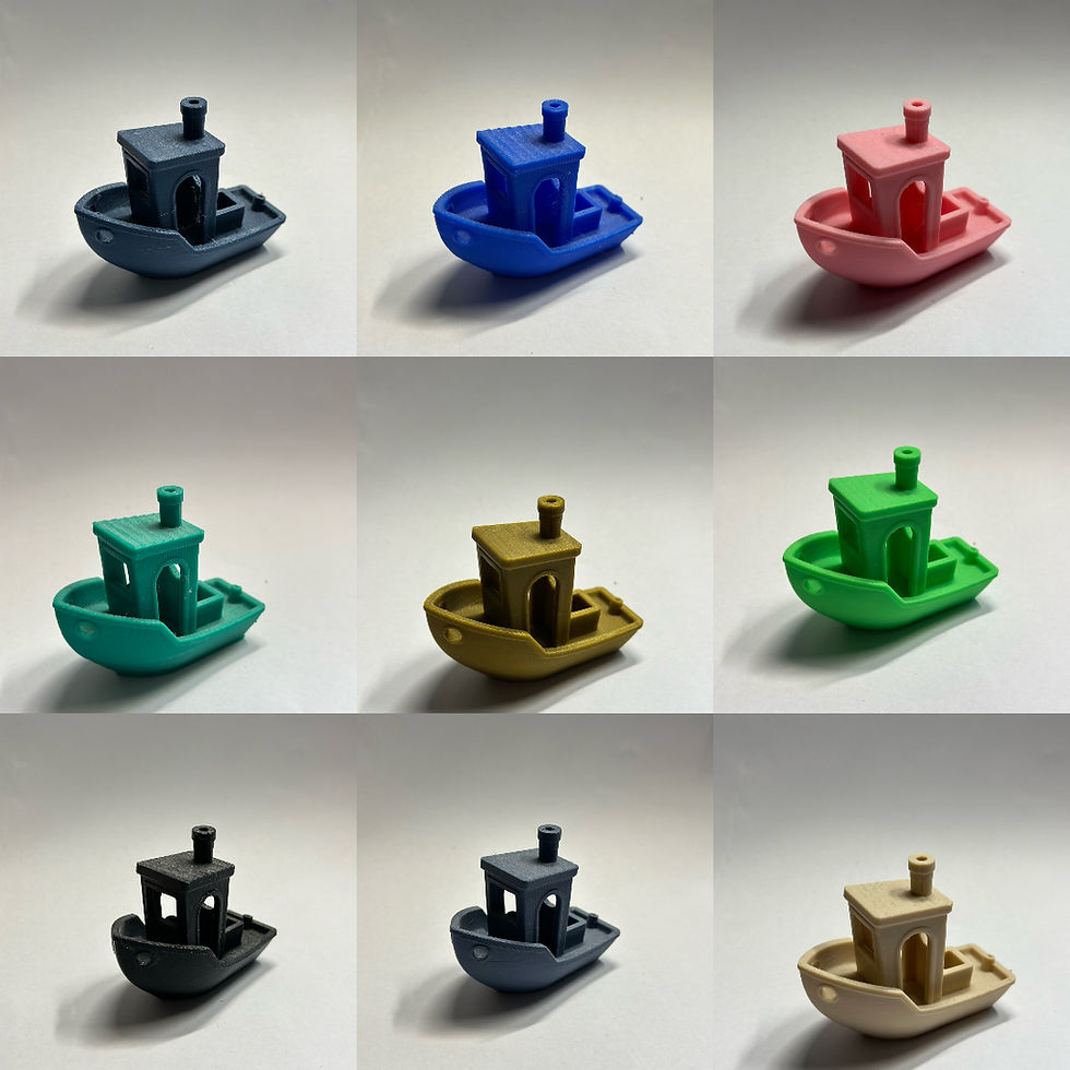 Miniaturbild: 3D gedruckte Katze Japandi Design