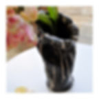 Black vase
