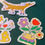 Miniature : Stickers Lot de 4!