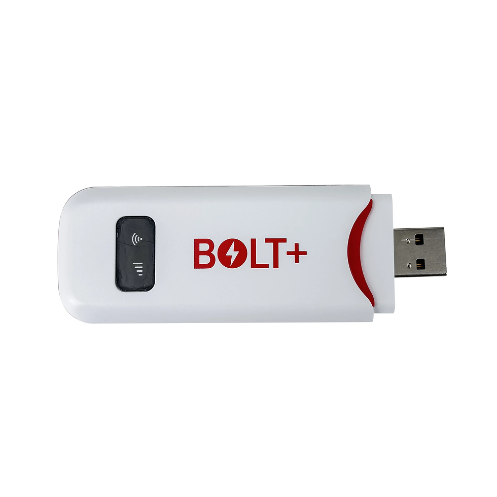 Thumbnail: Bolt 4G LTE USB Modem 4G Router Mobile WiFi Hotspot With SIM Card Slot 150Mbps