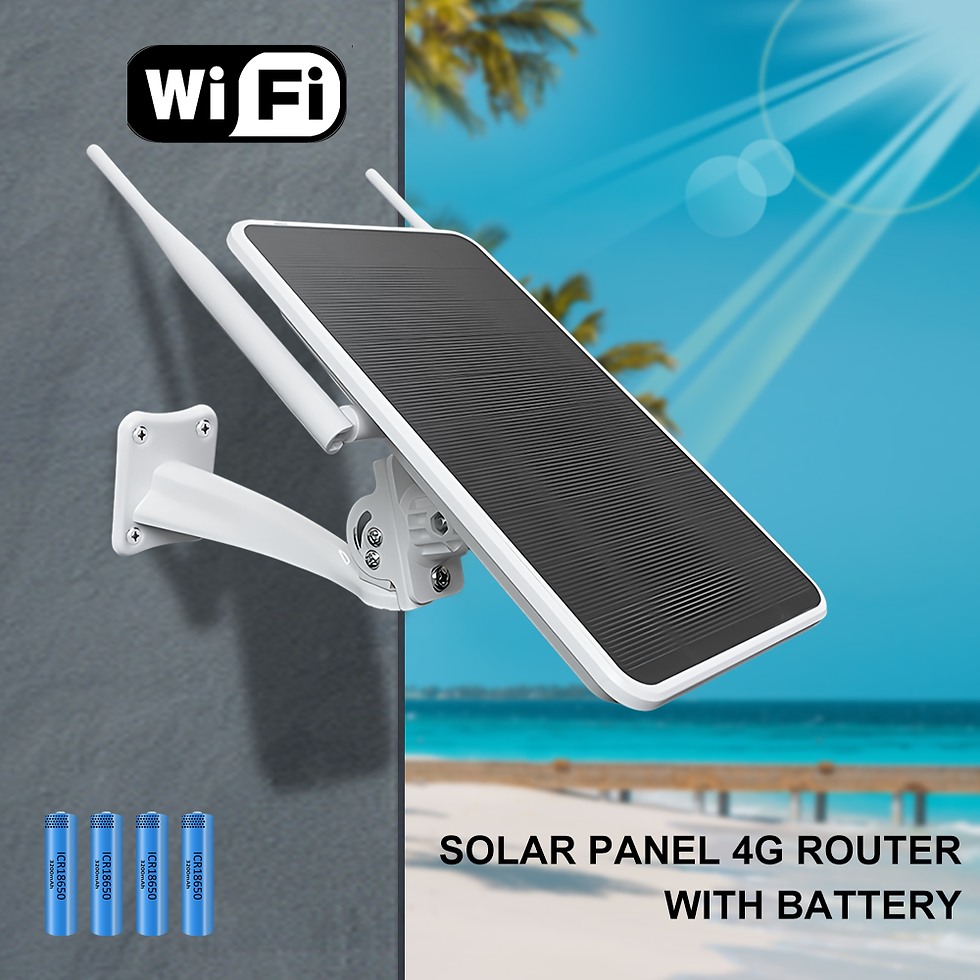 Thumbnail: Anxinshi Solar 4G LTE Router Outdoor IP66 Waterproof