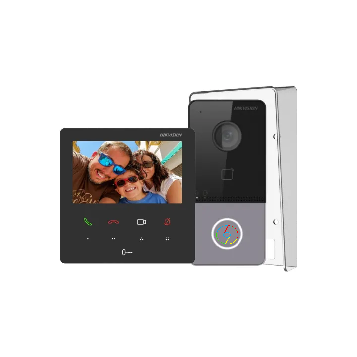 Thumbnail: HikVision IP Video Intercom Kit DS-KIS606-P