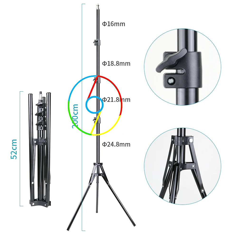 Thumbnail: Professional Studio flat panel lights Lamp 2700K-7500K