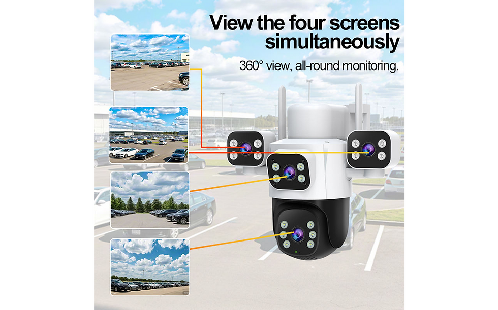 Miniatura: 3MVISION HIEASY SOLAR CAMERA  QUAD LENS 3M-65X4-R