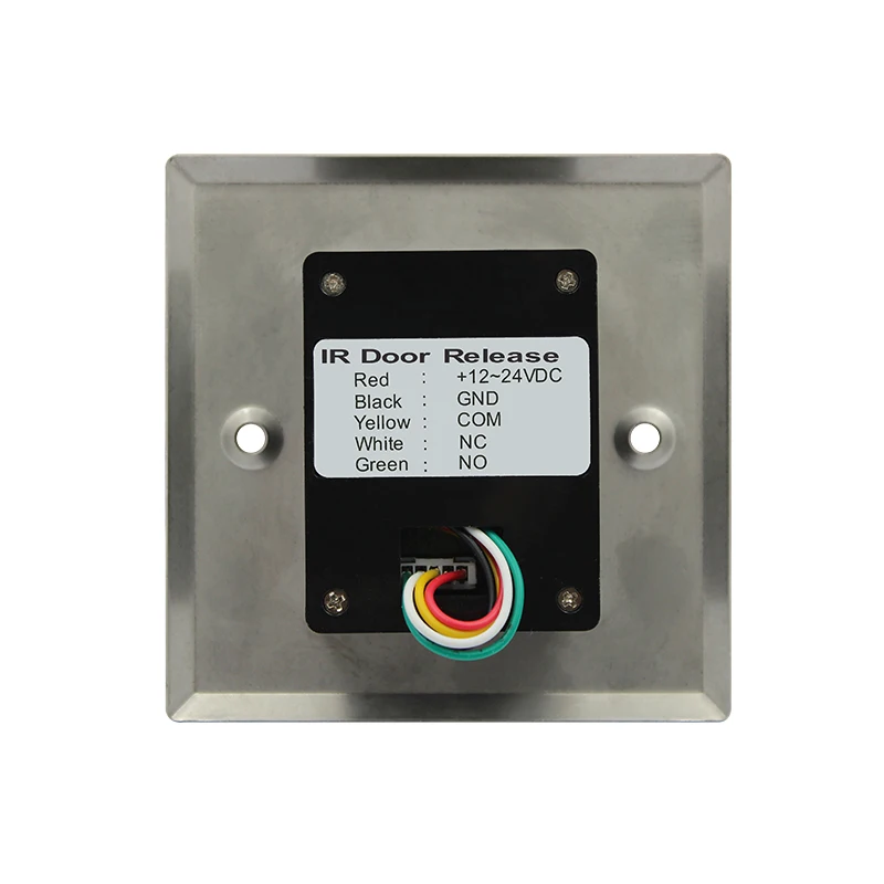 Miniature : 12/24V 5-15cm Distance Adjustable No Touch Exit Button Door Release Switch Infra