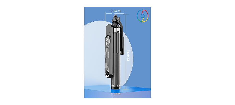 Miniatura: P510 Tripod Selfie Stick With Wireless Remote Control