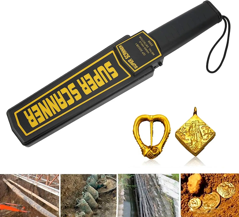 Miniatura: Handheld GP-3003B1 High Sensitivity Electronic Body Search metal detector