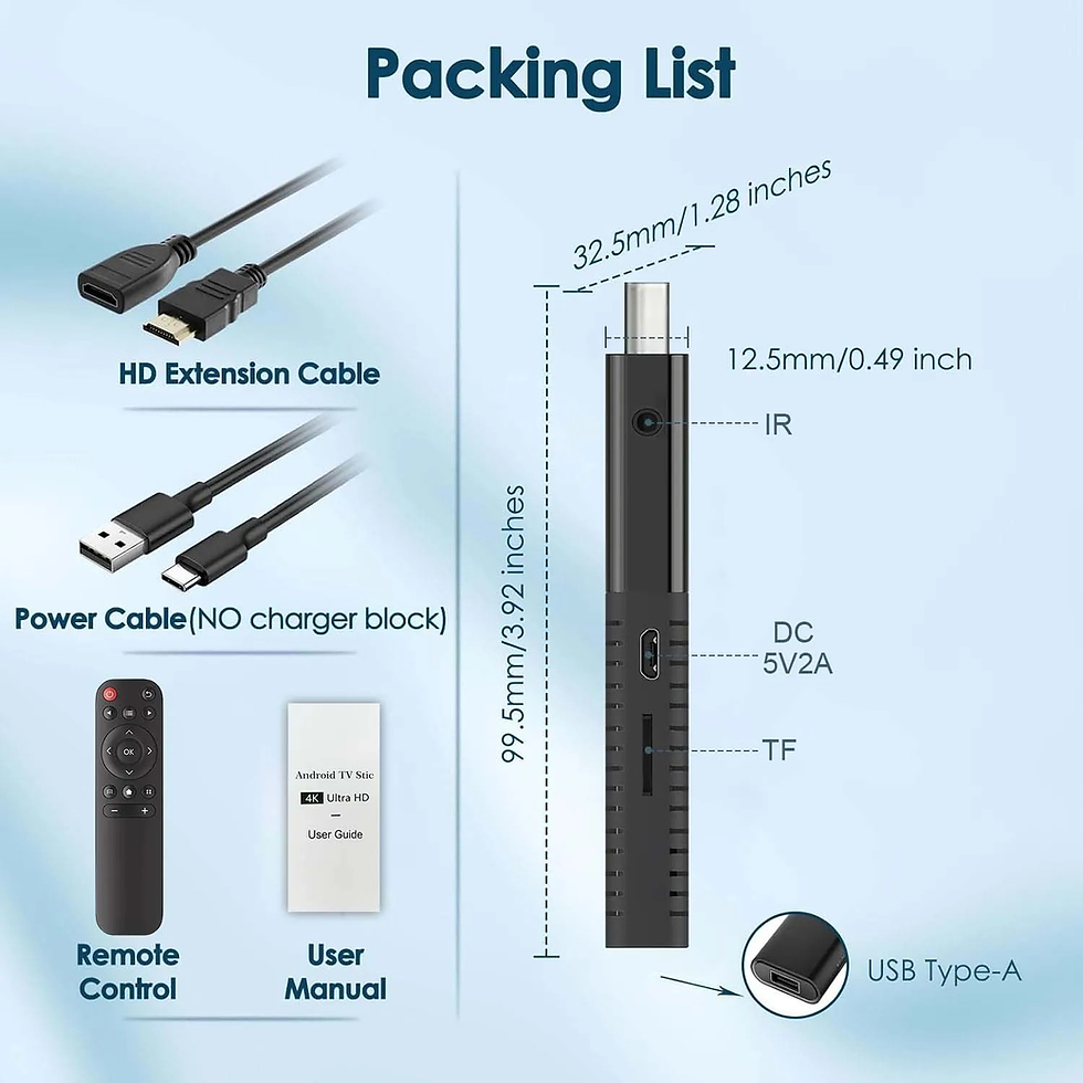 縮圖：TVR3 Android TV Stick 4K Wifi 2.4G