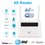 Thumbnail: 300Mbps Networking CPE VPN WPS LTE 4G Wifi Router With Sim