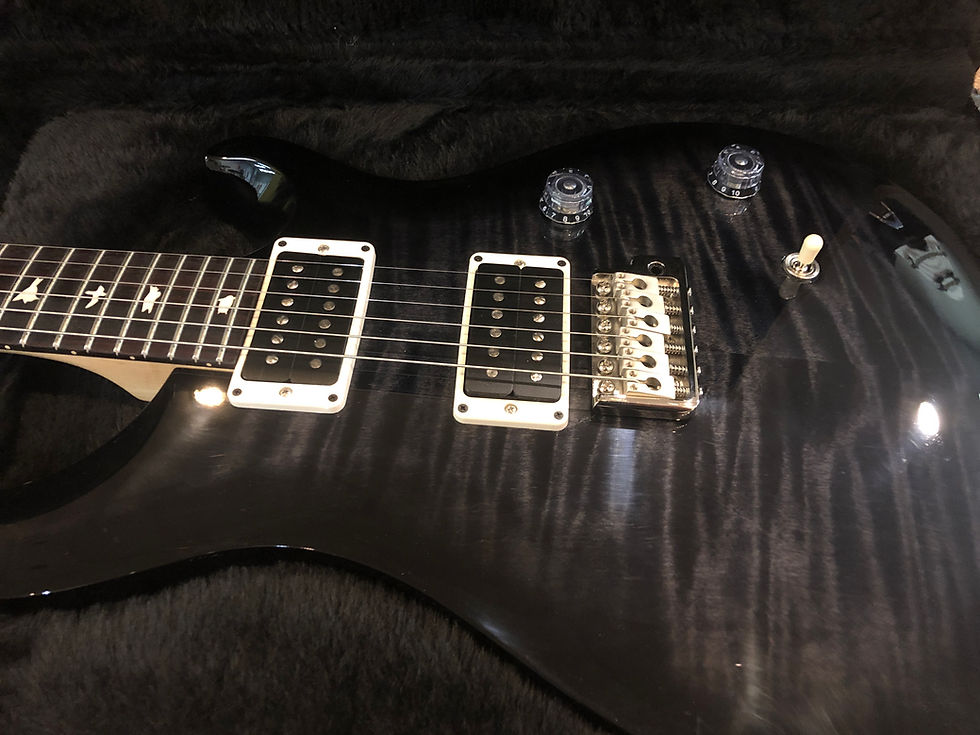Thumbnail: Paul Reed Smith CE 24 Gray Black Smoke Wrap custom color