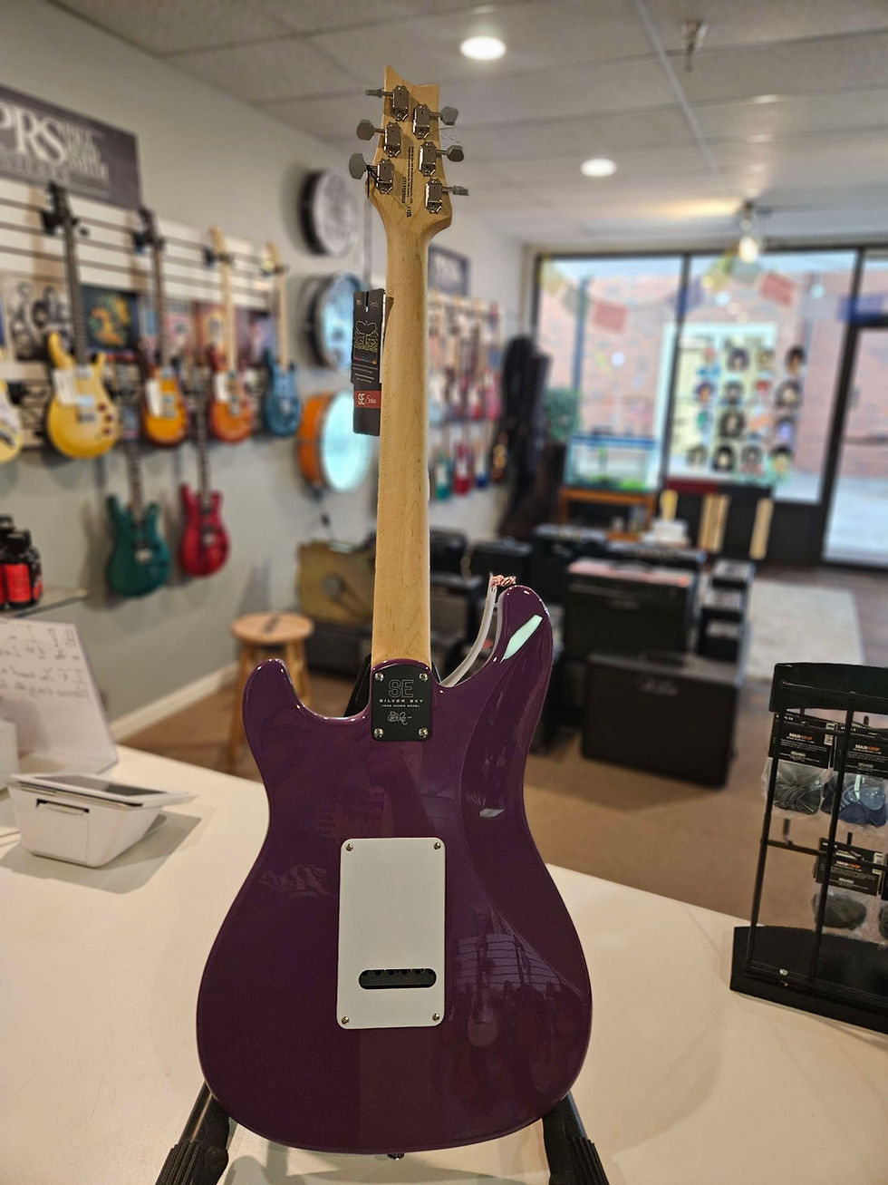 Thumbnail: PRS Silver Sky SE Summit Purple