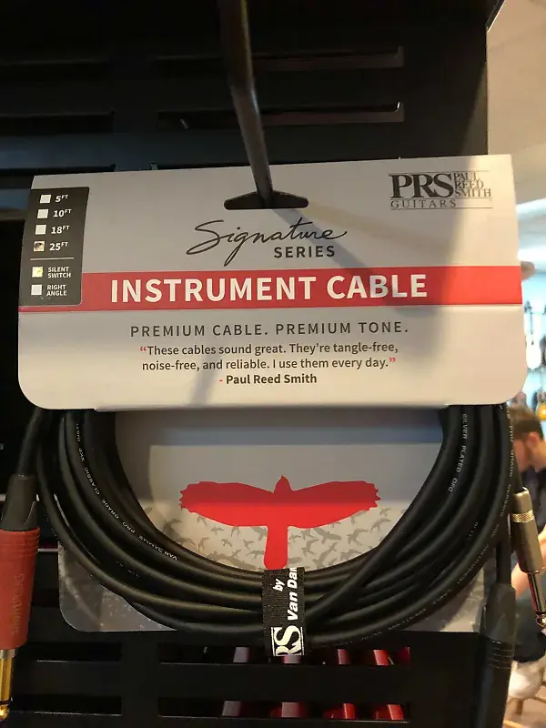 Paul Reed Smith Signature Series Instrument Cable w/ Silent Connect