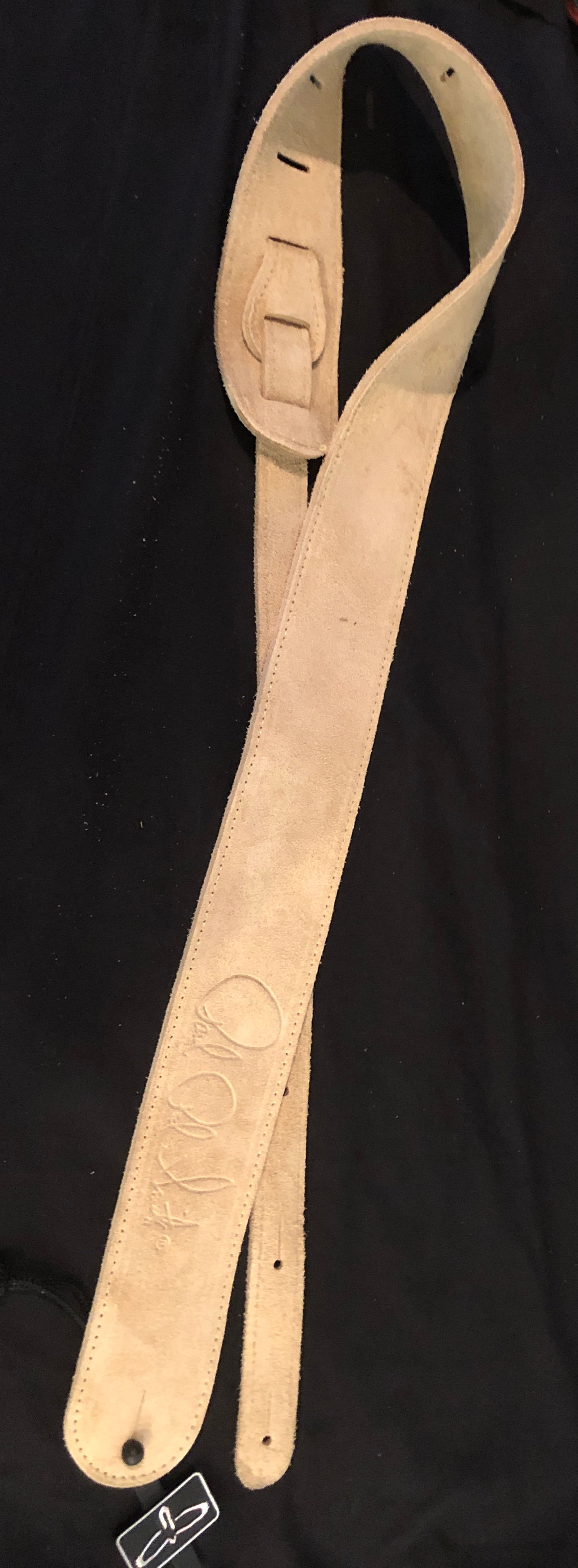 PRS Suede Guitar Strap Tan