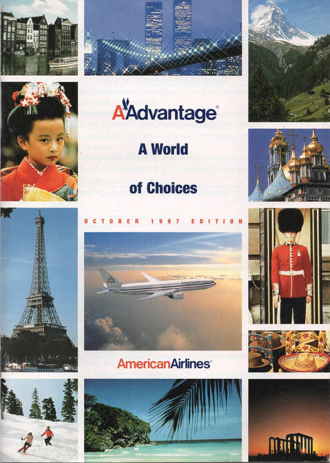 American Airlines Rewards brochure