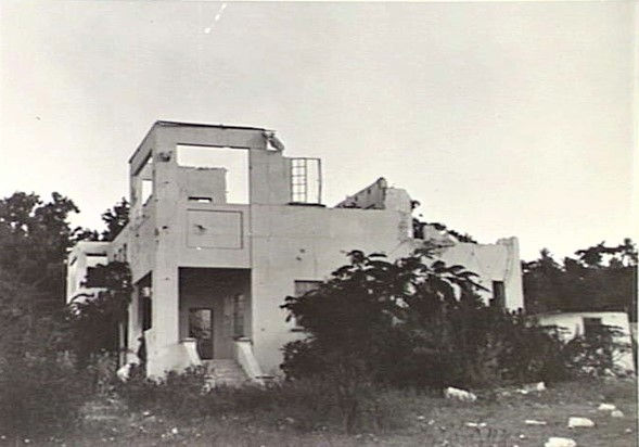 Government and BPC Company buildings and facilities destroyed by Japanese bombs