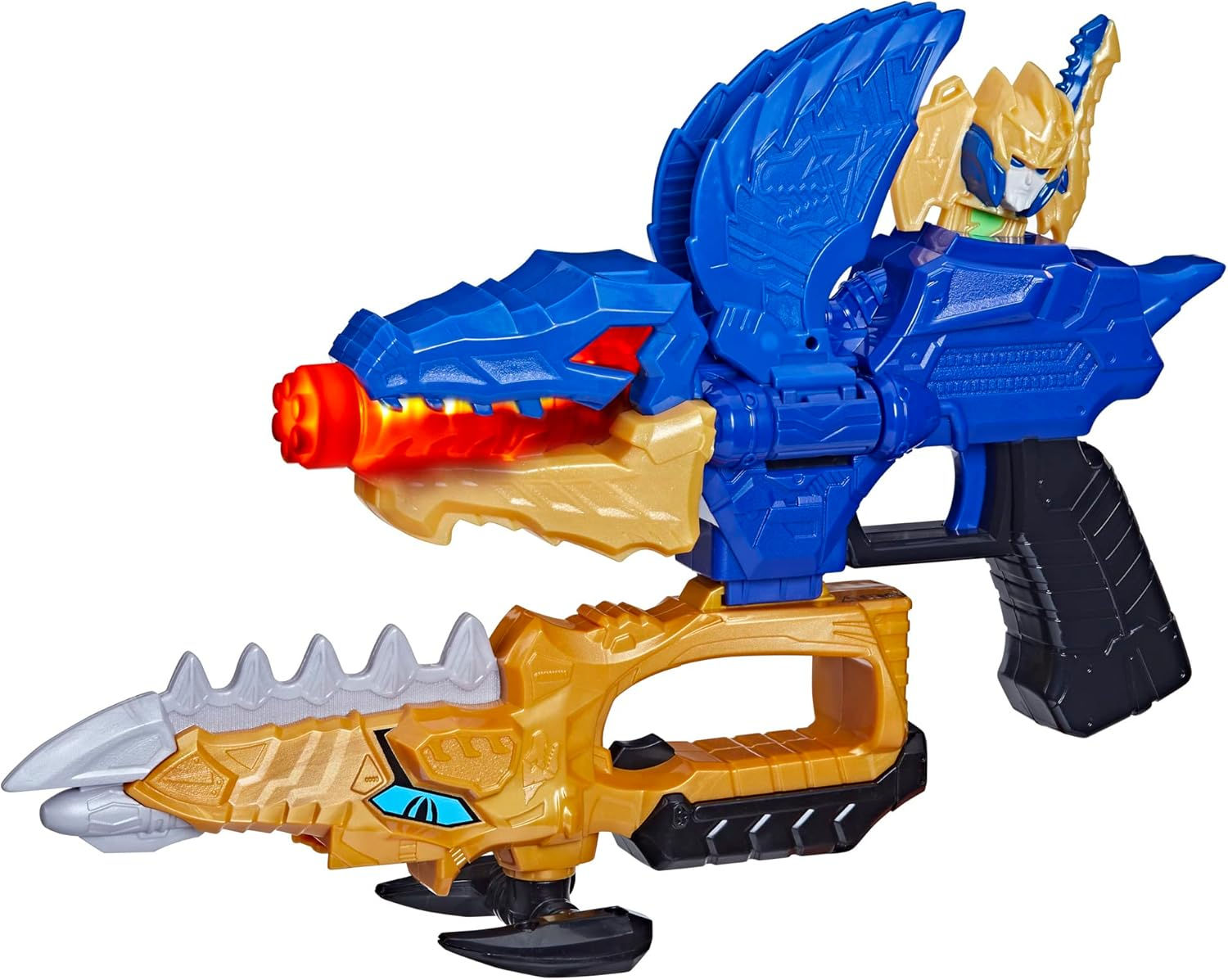 Power Rangers Gold Fury Blade Blaster Toy with Lights and Sounds