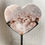 Thumbnail: Large Pink Amethyst Heart on Stand