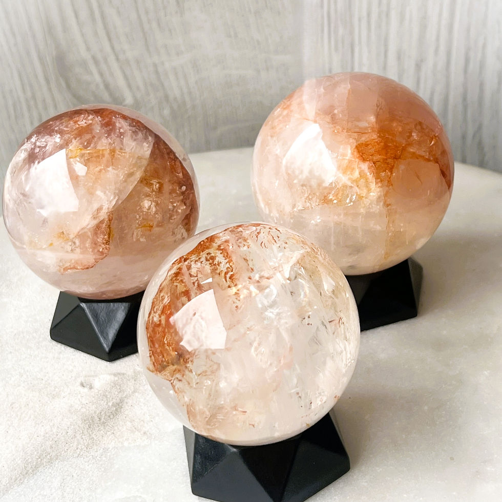 Thumbnail: Icy Phantom Golden Healer with Feldspar Sphere
