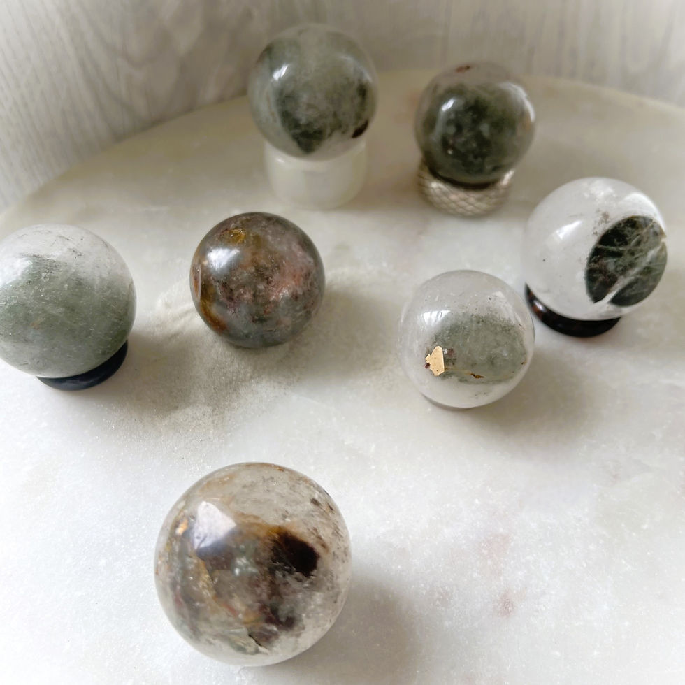 Mini Garden Quartz Sphere
