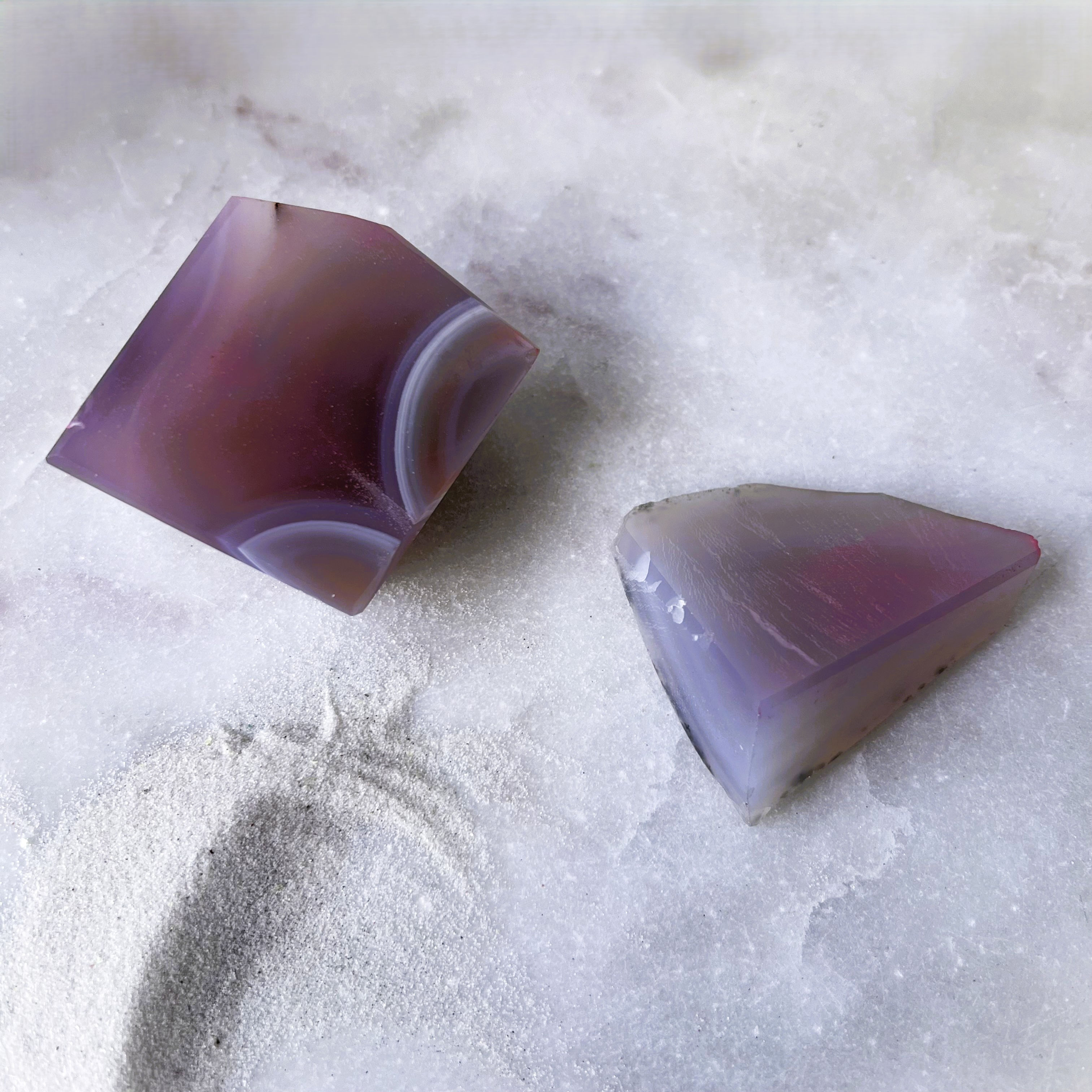 Pink Jelly Agate Freeform - Madagascar