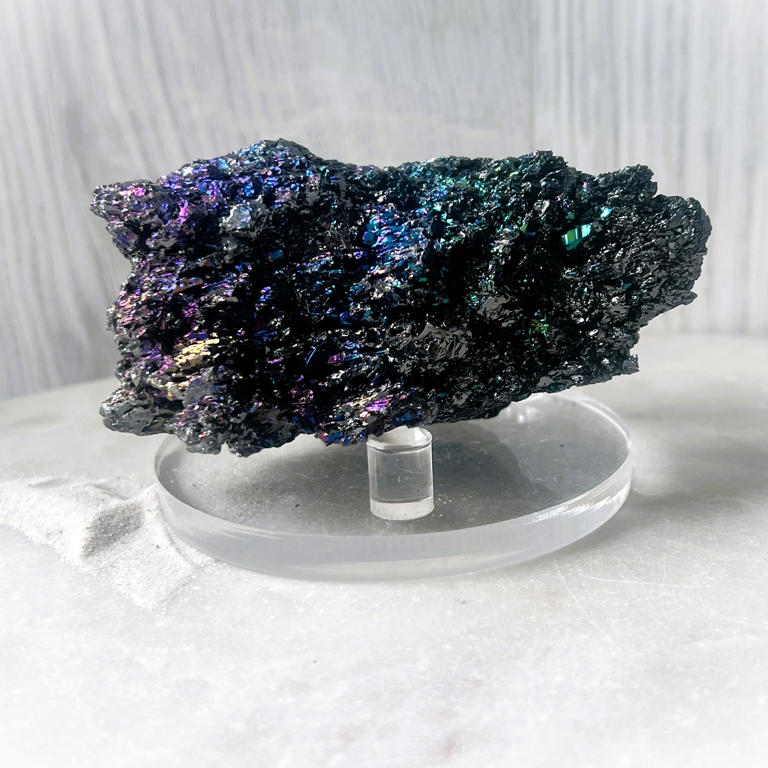 Rainbow Carborundum Specimens