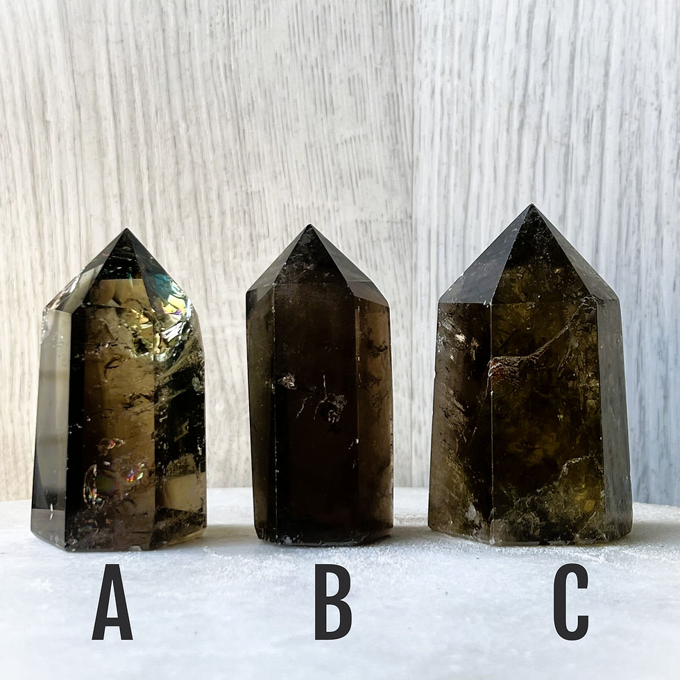 Thumbnail: Rainbow Smoky Quartz Tower
