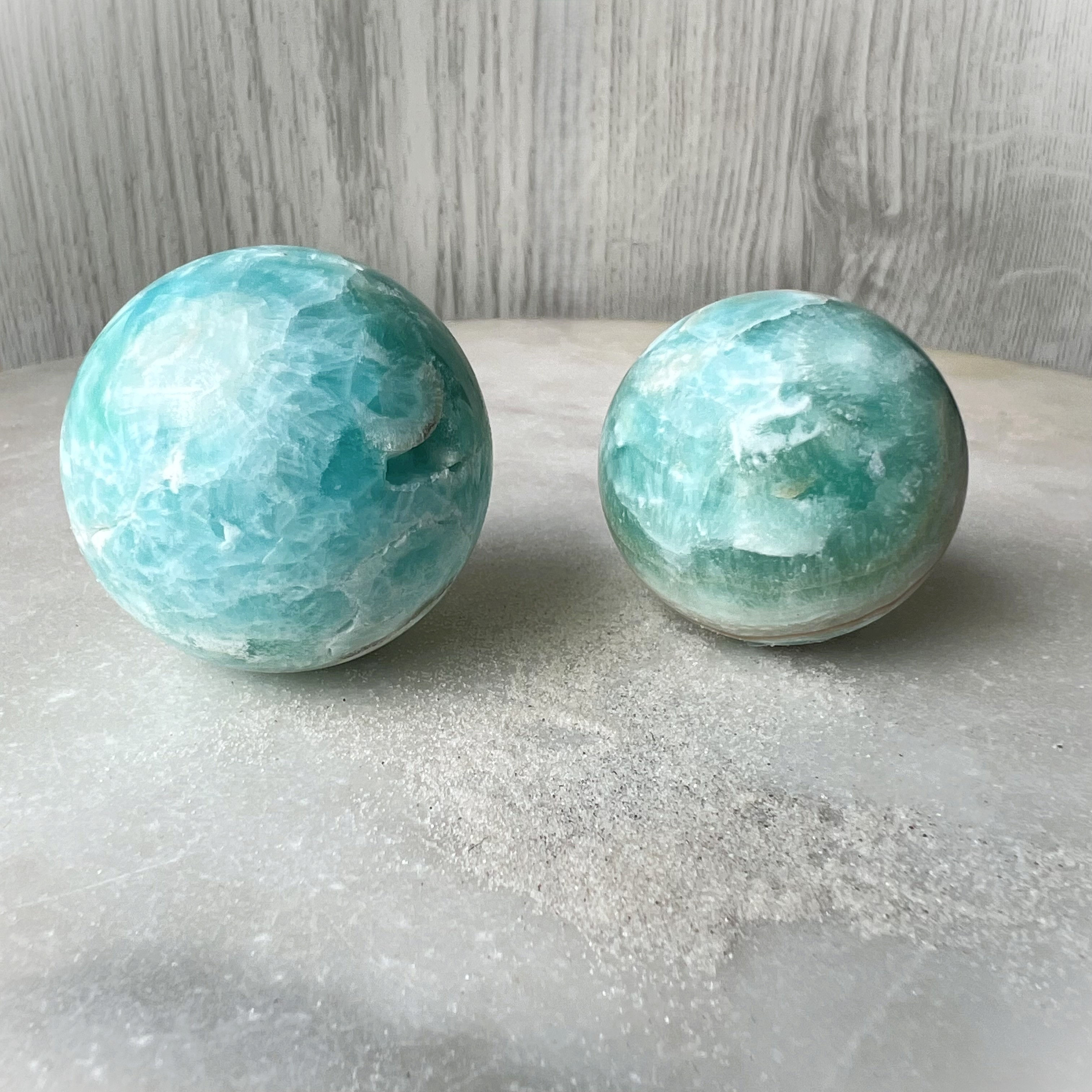 Blue Hemimorphite Sphere
