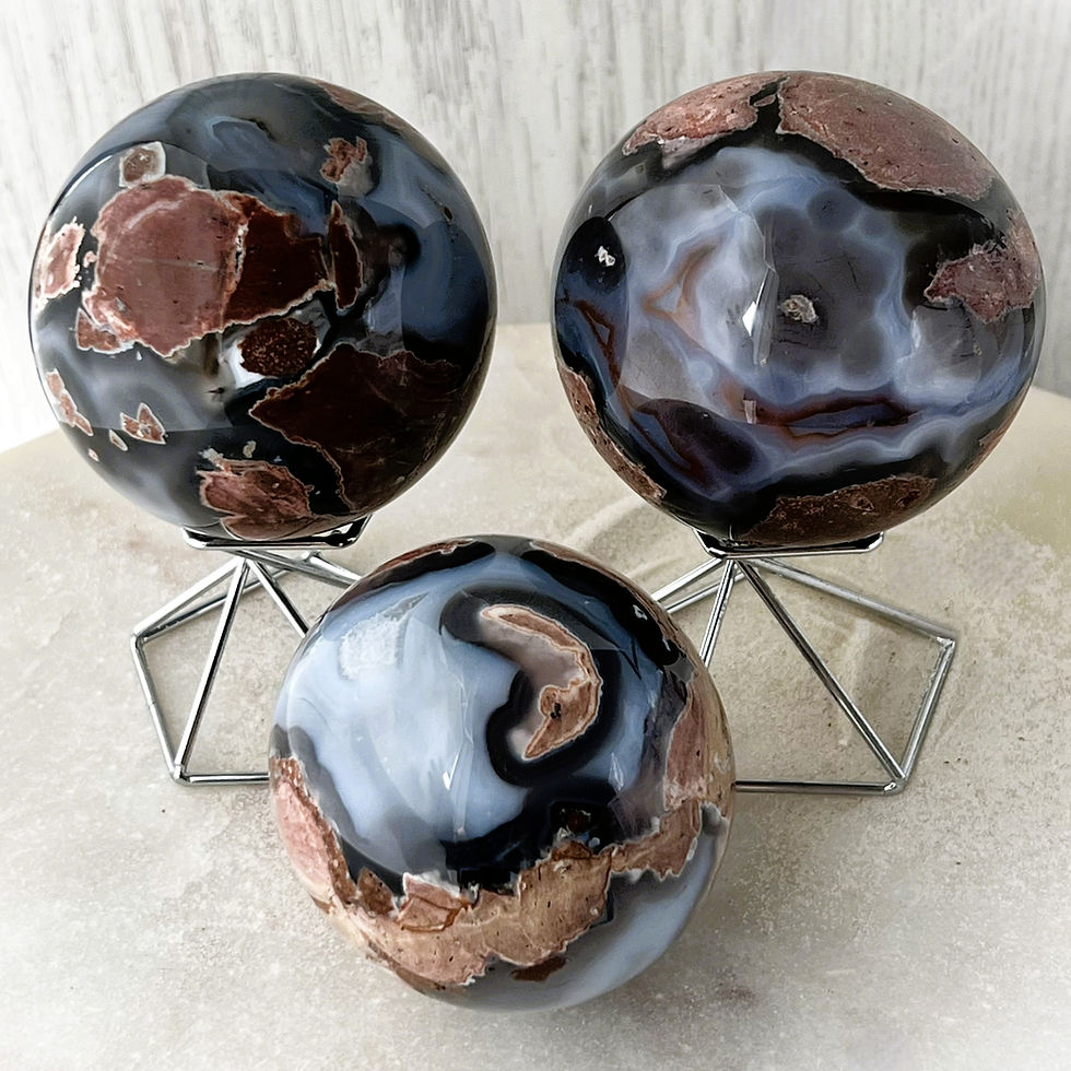 Thumbnail: Large Football Agate Sphere