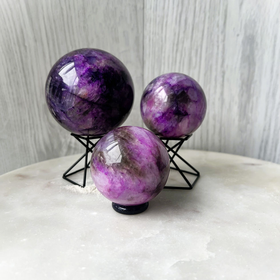 Violet Amethyst Sphere