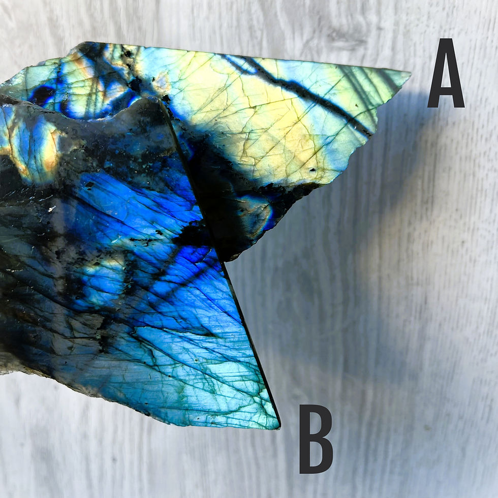 Thumbnail: Large Labradorite Slab - Madagascar