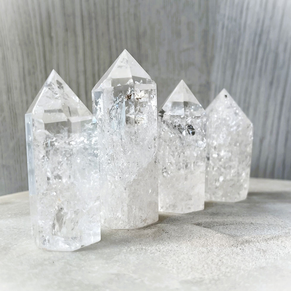 Thumbnail: Small Rainbow Quartz Tower - Brazil