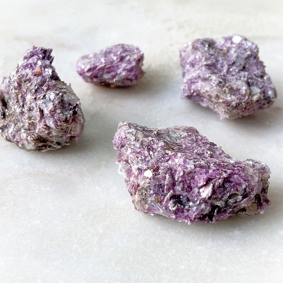 Thumbnail: Small Pink Mica Cluster - Madagascar