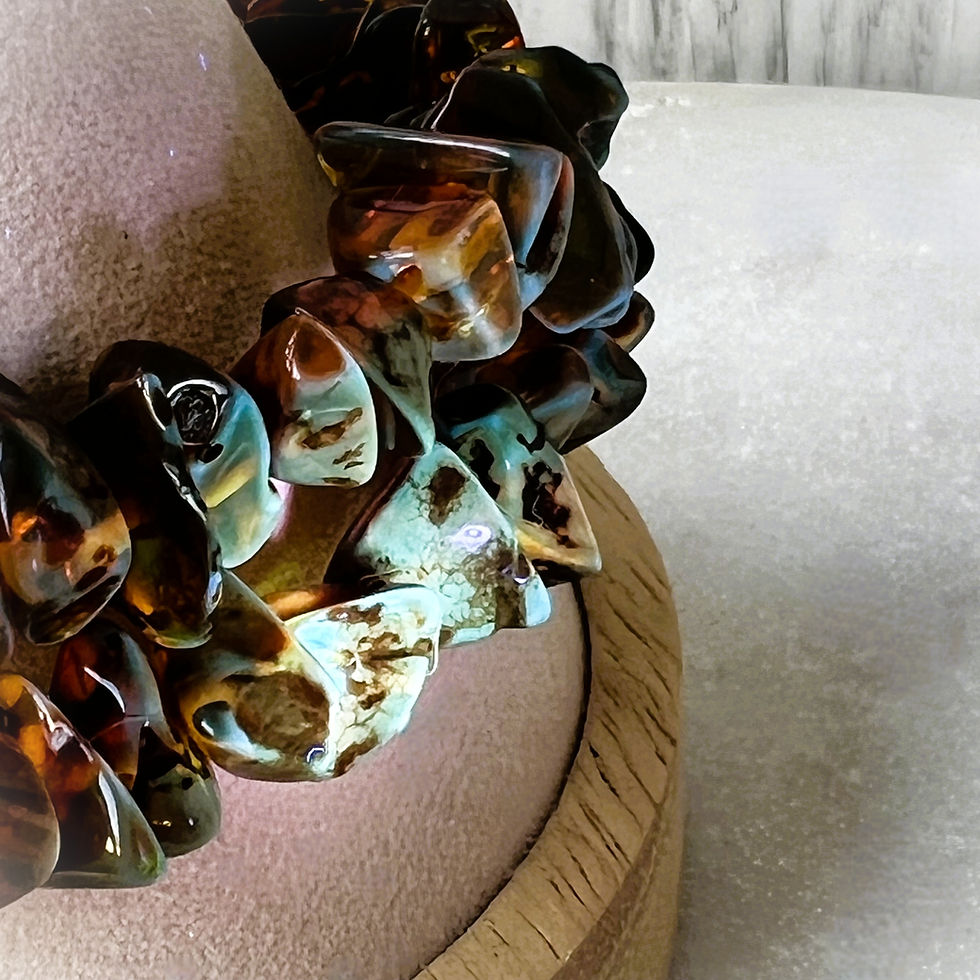 Thumbnail: Baltic Amber Chip Bracelet