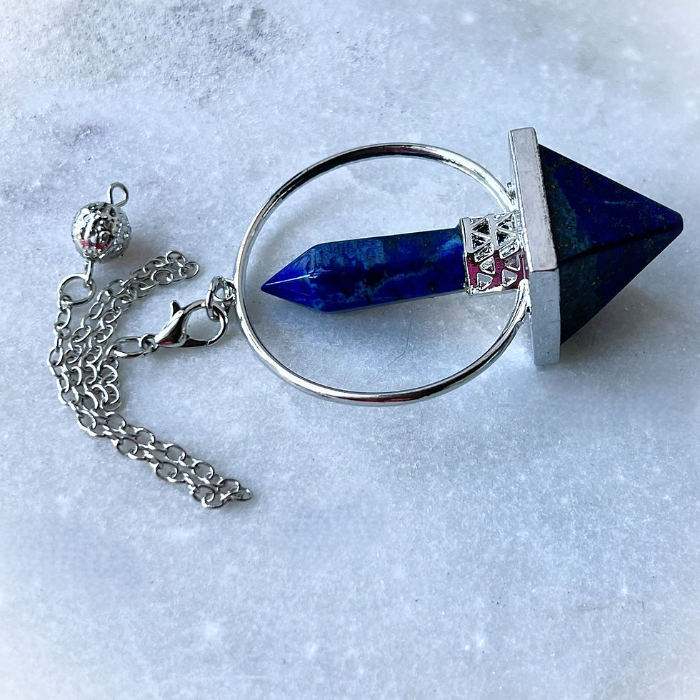 Thumbnail: Lapis Lazuli Pyramid Pendulum
