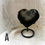 Thumbnail: Large Black Lace Agate Heart