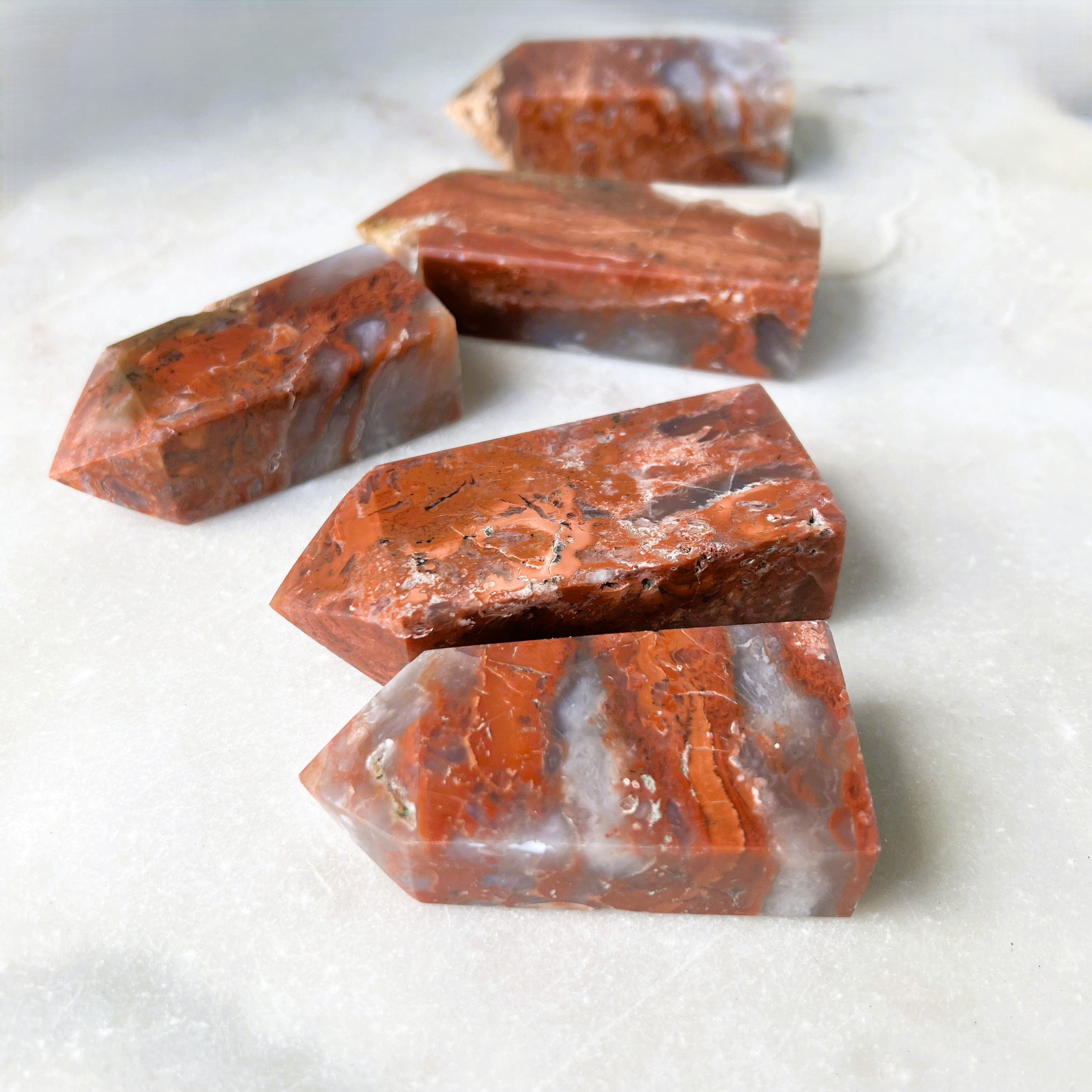 Small Blood Agate Tower