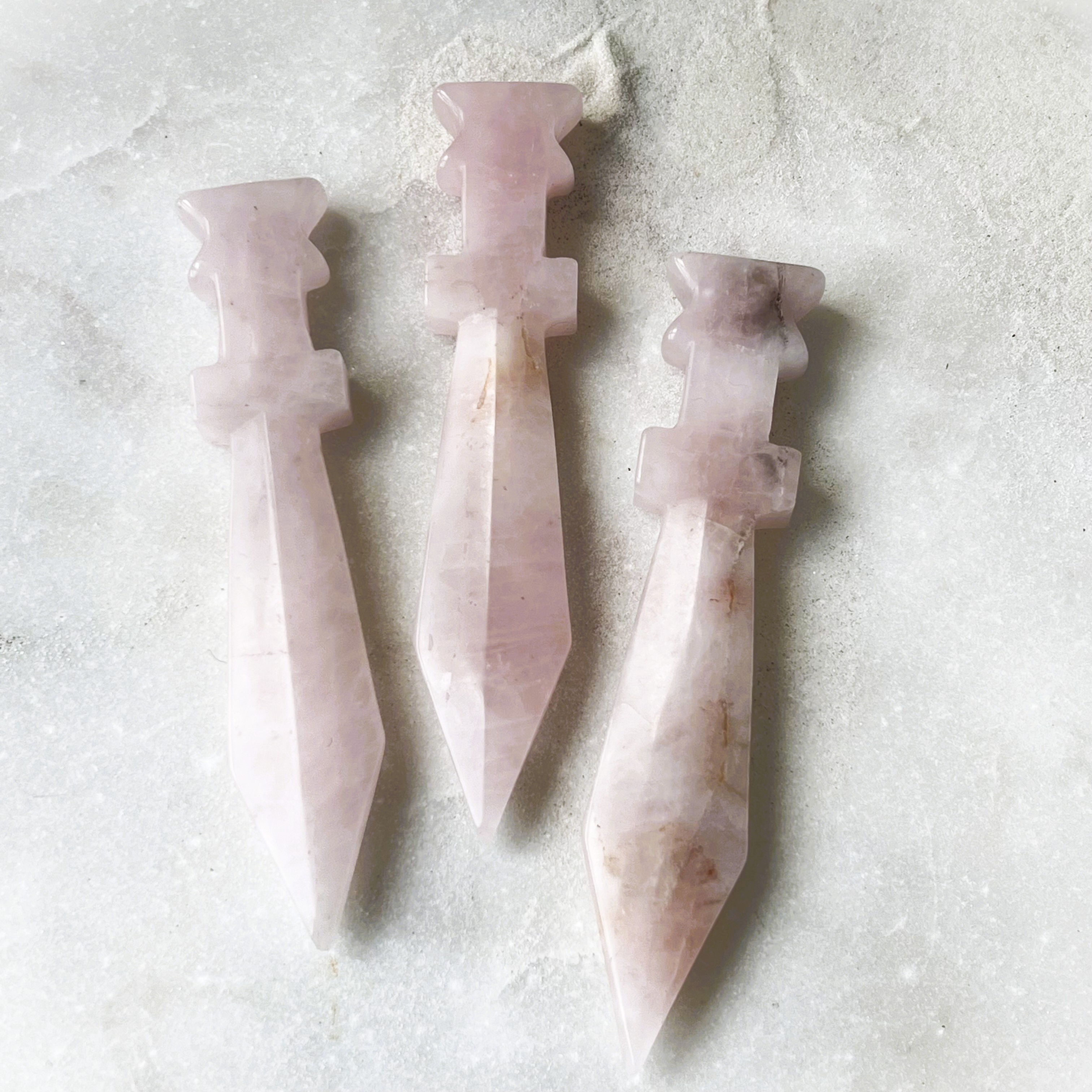 Rose Quartz Ritual Blade
