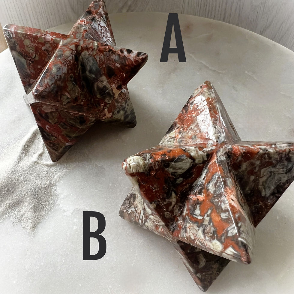 Thumbnail: X Large Money Agate Merkaba
