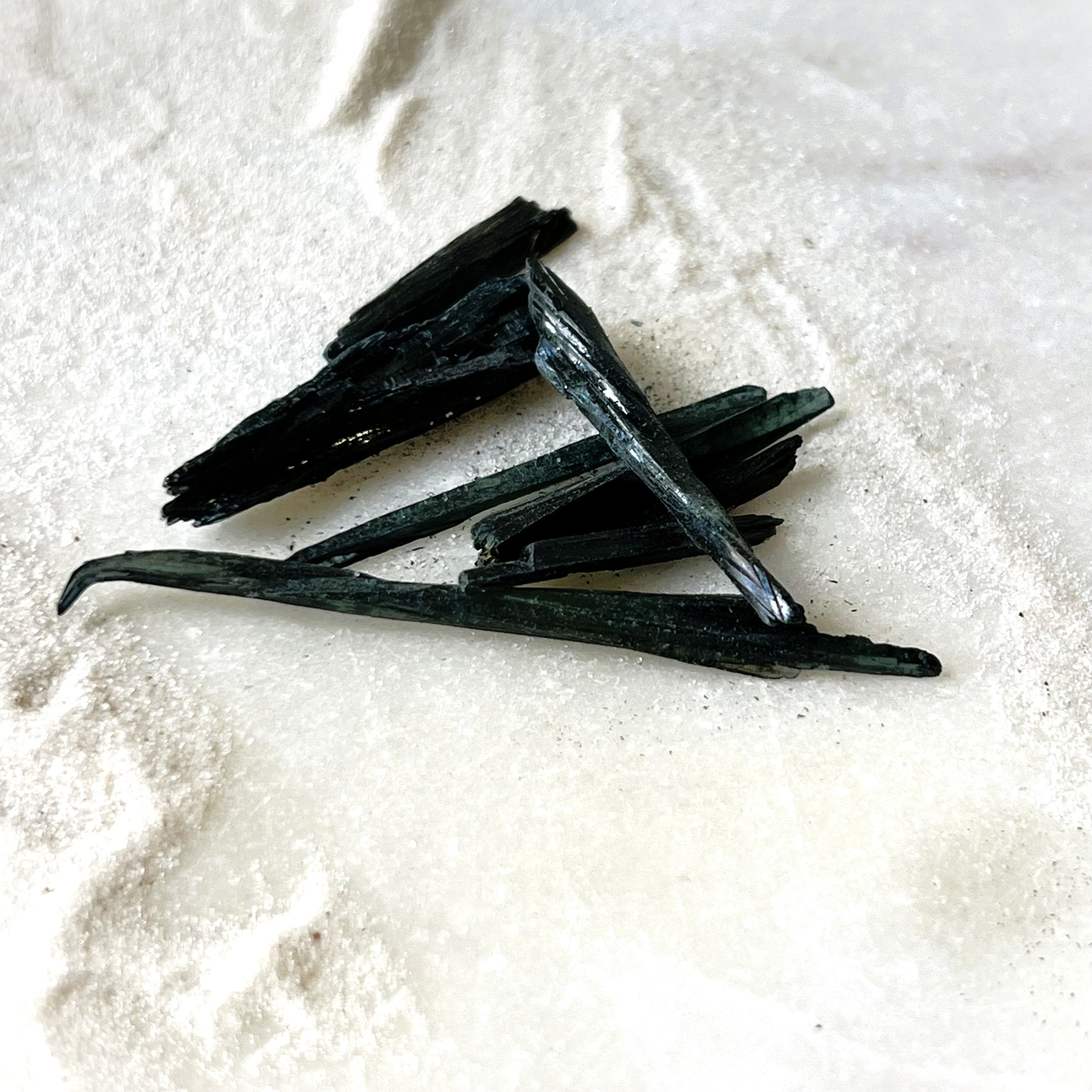 Vivianite Shards